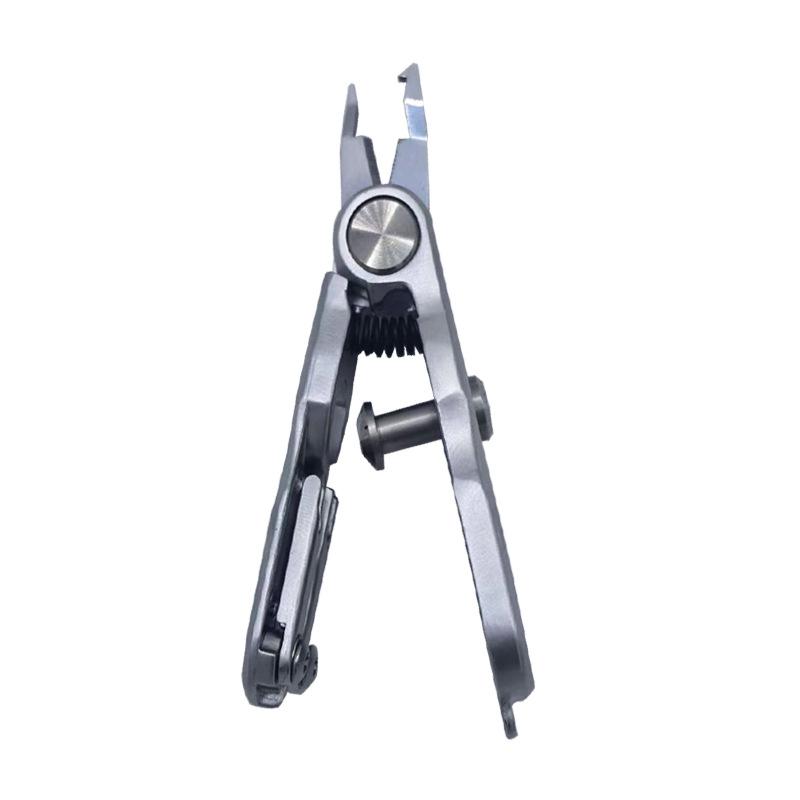 Multi-Functional Fishing Scissors With Serrated Blade Portable Stainless Steel Lure Pliers Cut Pe/Carbon Line Fishing Tackle