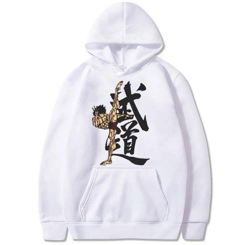 Baki The Grappler Zimní Podzimní Harajuku Mikina