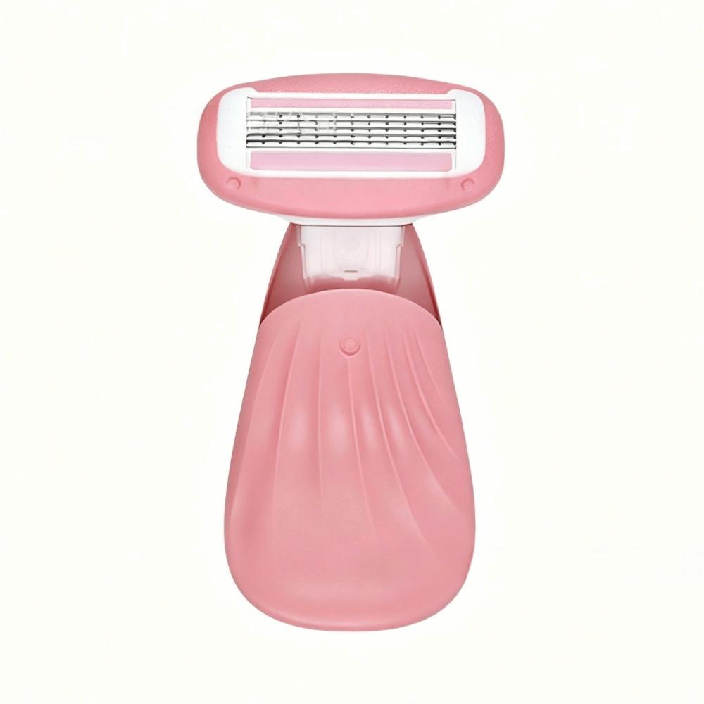 with Case Manual Razor Plastic Epilator Portable Hair Removal Tool Private Body