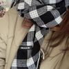 2025 Winter Red Plaid Imitation Cashmere Scarf - Warm Neck Warmer for Women & Couples