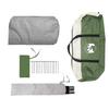 2 Person Camping Tent Green Waterproof
