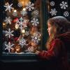 Christmas Windows Rainbow Prism Stickers Rainbow Film for Window Glass Clings Static Removable Suncatcher Decal Sticker
