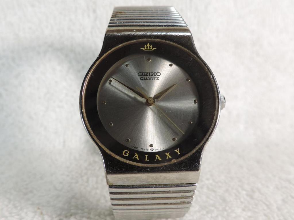[USED] SEIKO GALAXY Quartz Watch for Men and Women, Battery Replaced, Working