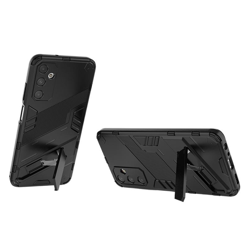 Pro Samsung Galaxy A15 A24 A25 A35 A55 5G Globální nárazuvzdorné brnění Pouzdro na telefon s ochranou proti pádům Zadní kryt Coque s stojánkem