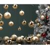Festive 6CM Gold & 8CM Silver Christmas Balls - Shiny & Matte Hanging Tree Ornaments