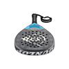 Dunlop FX Pro Padel Racket 370g Gun Metal/Cyan/Metallic Silver