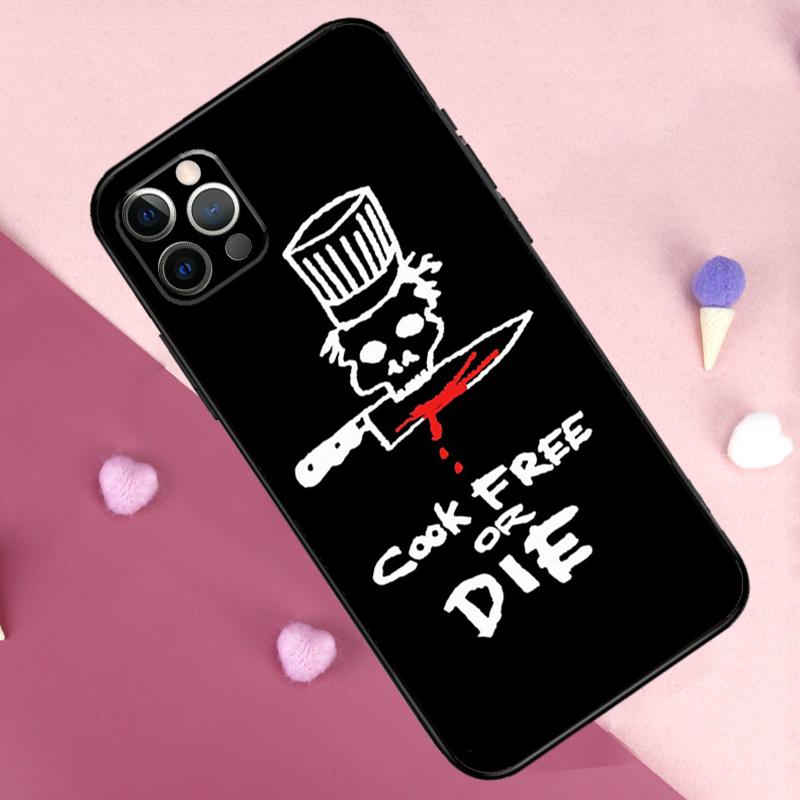 Baking Cook Chef Phone Case For iPhone 17 Pro Max 17 Air 11 14 15 16 Pro Max Plus 12 13 Mini 16e Back Cover
