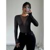 Elegant Sexy Women Long Sleeve Shirt Top Versatile Business Commuter Daily Comfort Spring Autumn New