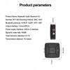 Bluetooth 6.0 Audio Receiver Wireless Stereo Music Hi-Fi 3.5mm Jack 2RCA Adapter Receivers with Mic for Car Speaker PC