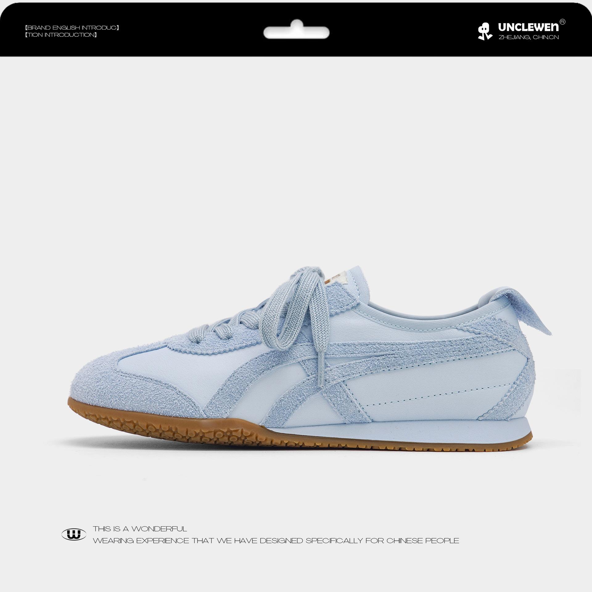 

Luo Fansen is heartbroken sister~ Leather Forrest Gump training shoes for women s leisure summer new breathable little white shoes for women 40