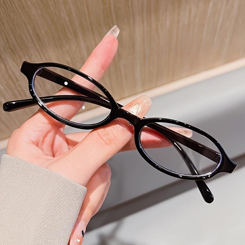 Anime Oval Clear Lens Glasses Cute Candy Color Cosplay Costume Decorative Glasses Computer Spectacles For Women