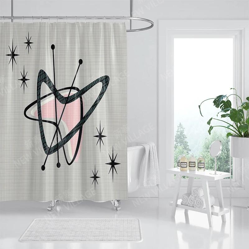 Waterproof Fabric Shower Curtains Bathroom Curtain Accessories Bath Curtain for Shower 180x200 240*200 Boho Decoration Abstract