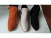 Plus Size Suede Women's Ankle Boots - Autumn/Winter 2021, European & American Style