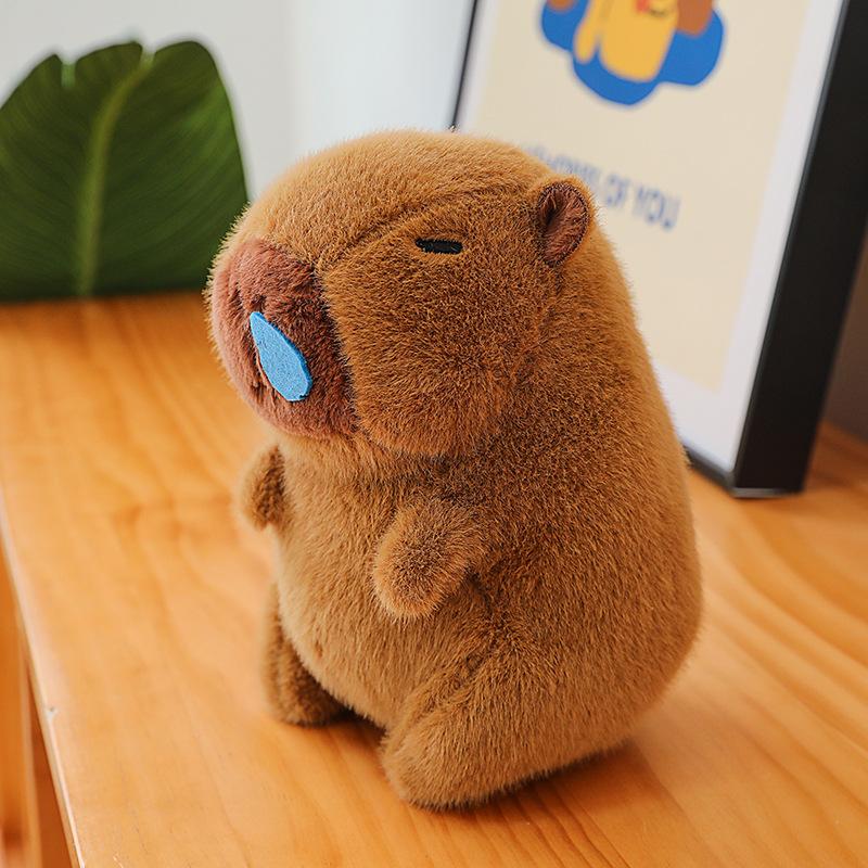 

Kapibara doll doll plush toy snot can pull capybara 8 inch grab doll gift 20cm/0.12kg