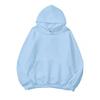 Sudadera con capucha de manga raglán unisex: Sudadera Casual de Color Sólido, Moderna y Versátil