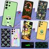Cartoon Alien Phone Case For Samsung Galaxy S24 S25 Ultra S9 S10 S20 FE S21 S22 S23 Ultra Plus Back Cover