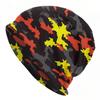 Camo Camouflage Cap  Goth Autumn Winter Ski Skullies Beanies Hats Spring Warm Multifunction Bonnet Knitting Hats
