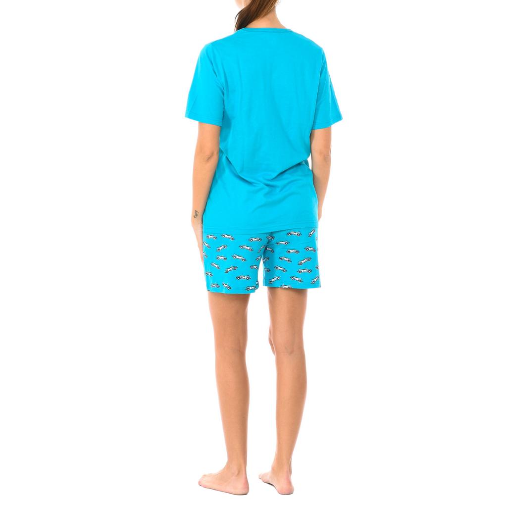 Women's Short-Sleeved Cotton Summer Pajamas KL40000