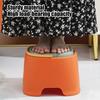 Kids Low Stool with Handle Stackable Heavy Duty Non-Slip Lightweight Footstool Home Living Room Bathroom Kindergarten Toddlers Step Stool