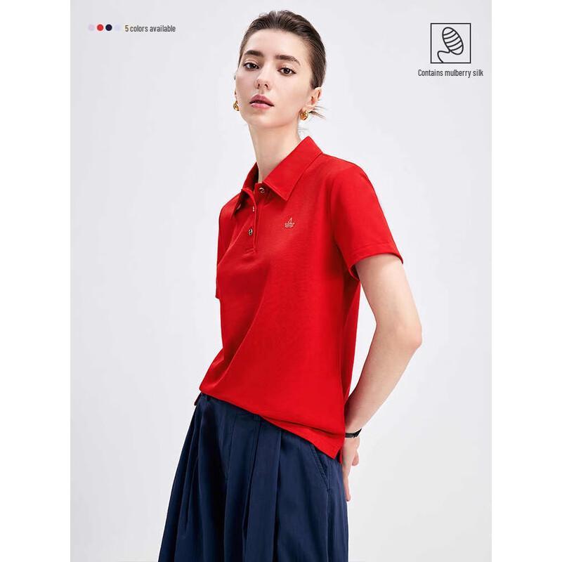 

Navigare Women s Italian Little Sailboat Short-Sleeve Polo Shirt S