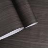 Vintage Walnut Wood Grain Waterproof Self-Adhesive Wallpaper for Living Room and Furniture Walls