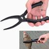 Outdoor Fishing Lip Grip Tool - Non-Slip Plastic Fish Control Device Clamp Lure Fish Clamp Controller with Plier Supplies Kit
