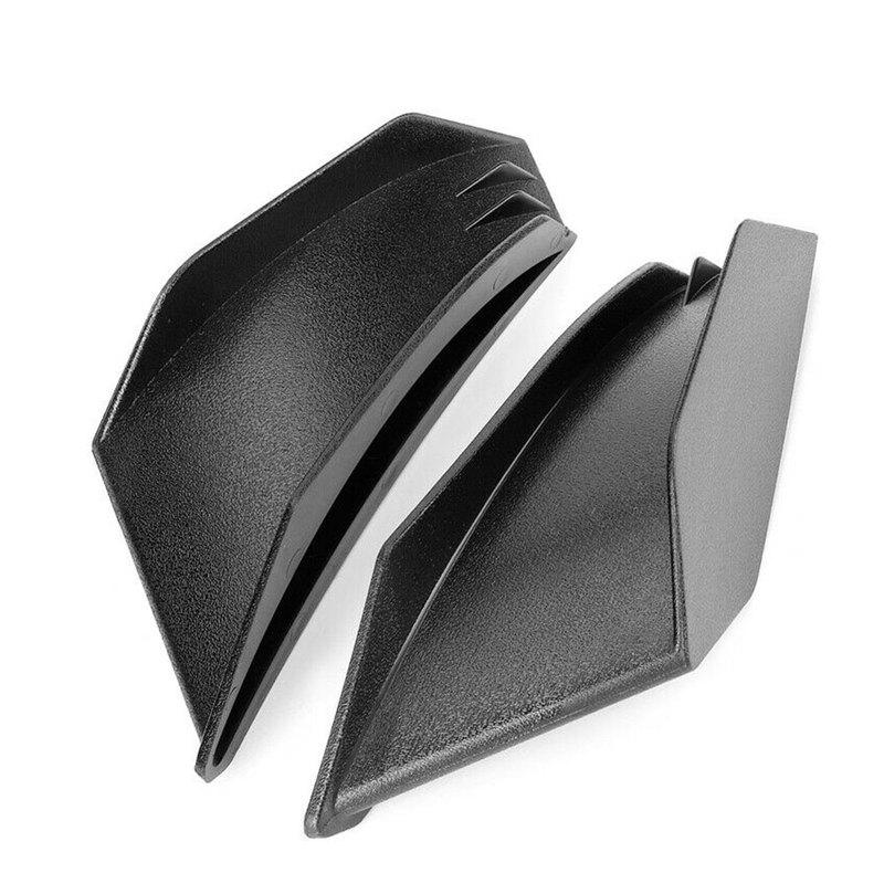 2pcs New Motorcycle Motorbike Winglet Aerodynamic Wing Kit Plastic Trim Plate Fairing For Honda Yamaha Ducati Auto Accessories