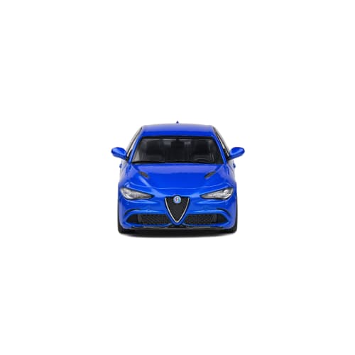 Solido Alfa Romeo Giulia 1/43 Scale Miniature Car GIULIA QUADRIFOGLIO 2016 (Blue)