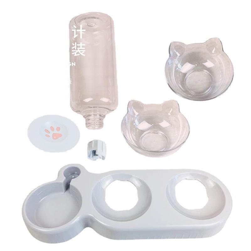 Snail Bowl Cat Bowl Automatic Pet Feeder Drinking Fountain Cat Dog Bowl Cat Bowl Supplies Water Bowl