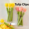 5 Pcs Tulip magnetic sealing clip, moisture-proof and fresh-keeping clip,divine tool for snack sealing clip