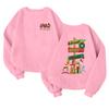 Children's Fashionable Lightweight Long-sleeved Round Neck Pullover With Pockets Printed Pullover