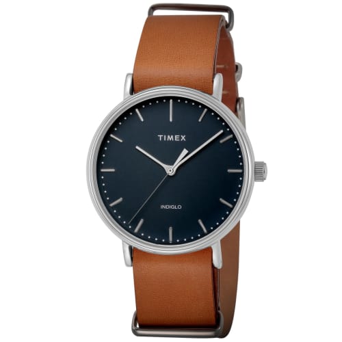 Timex Weekender Fairfield Watch TW2P97800, Officially Imported, Brown