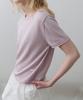 Toabe Silk Tencel Half Sleeve Knit (Pink)