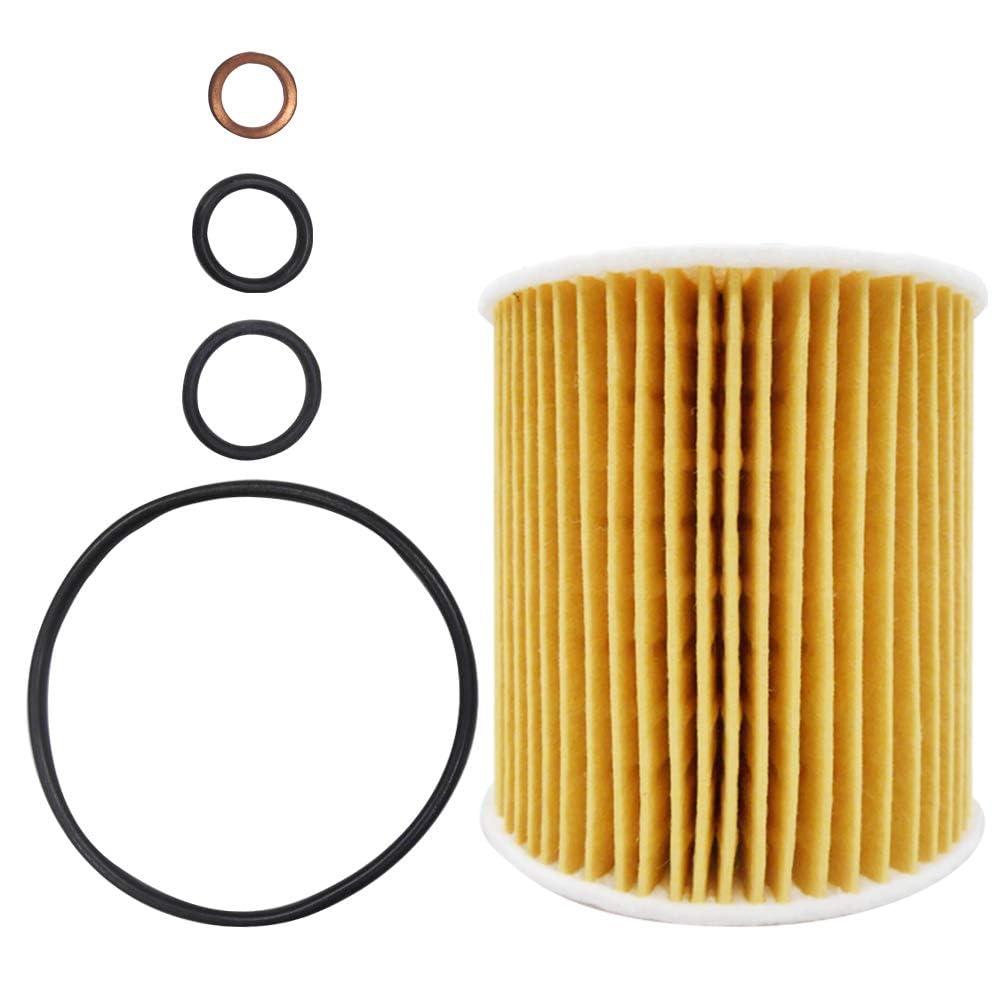 [Set of 2] MAHLE Filter Element BMW 1 Series 3 Series X1