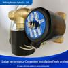 High-Temperature Copper Threaded Two-Way Steam Solenoid Valve - Brass, Two-Position