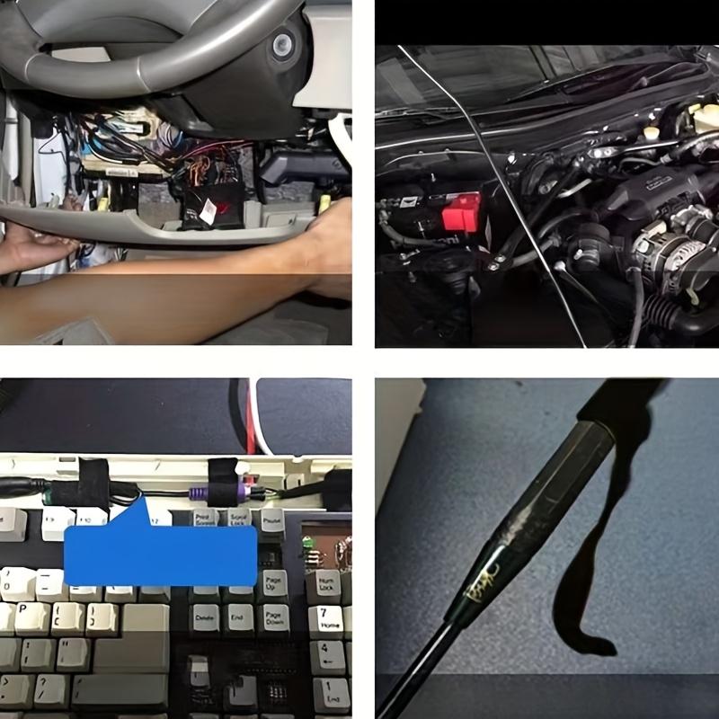 Cable Loom Heatproof Fabric Adhesive Tape High Temperature Wire Harness Cloth Tapes Bundle Insulation Auto Waterproof Tape