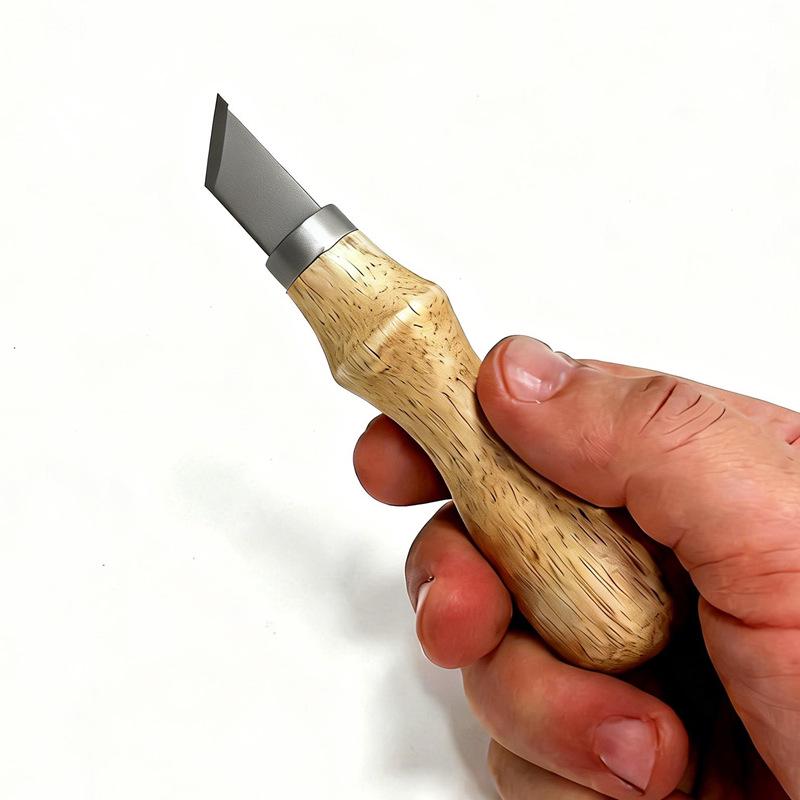Stainless Steel Woodworking Carving Knife Set - Curved Blade, DIY Wood Shaving, Handmade Wood Carving, Digging Spoon Knife.
