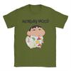 Funny Monday Mood Crayons Shinchans Tshirts For Unisex Crewneck Cotton T Shirt Short Sleeve Tees Gift Idea Clothing