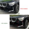 Anwendbar auf BMW X3 G45 M Sport 2025 + Auto Front Nierengrill Luftmesser Außen Autoaufkleber Modifikationszubehör