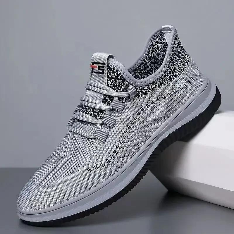 New Rubber Soft Sole Men'S Shoes Breathable Casual Men'S Shoes Comfortable All-Match Men'S Shoes
