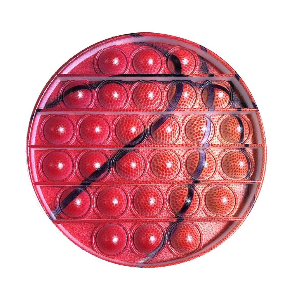 

Красочная бейсбольная баскетбольная игрушка-антистресс Pop It для максимального снятия стресса и веселья Basketball