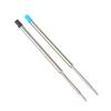 Ballpoint Pen Refills Compatible with Parker Pens Medium Point Blue Black Fade-Resistant Ink for Document Signature