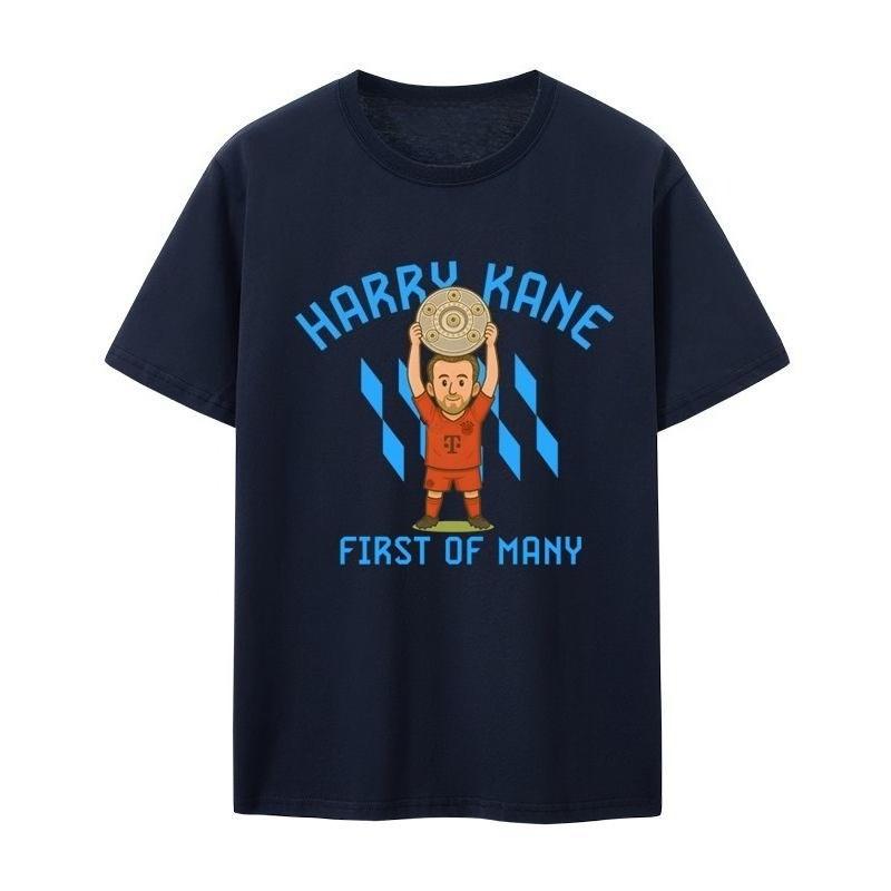 

2026 New Bayern Munich Harry Kane Fan T-Shirt Cotton Short Sleeve Commemoration Top 4XL