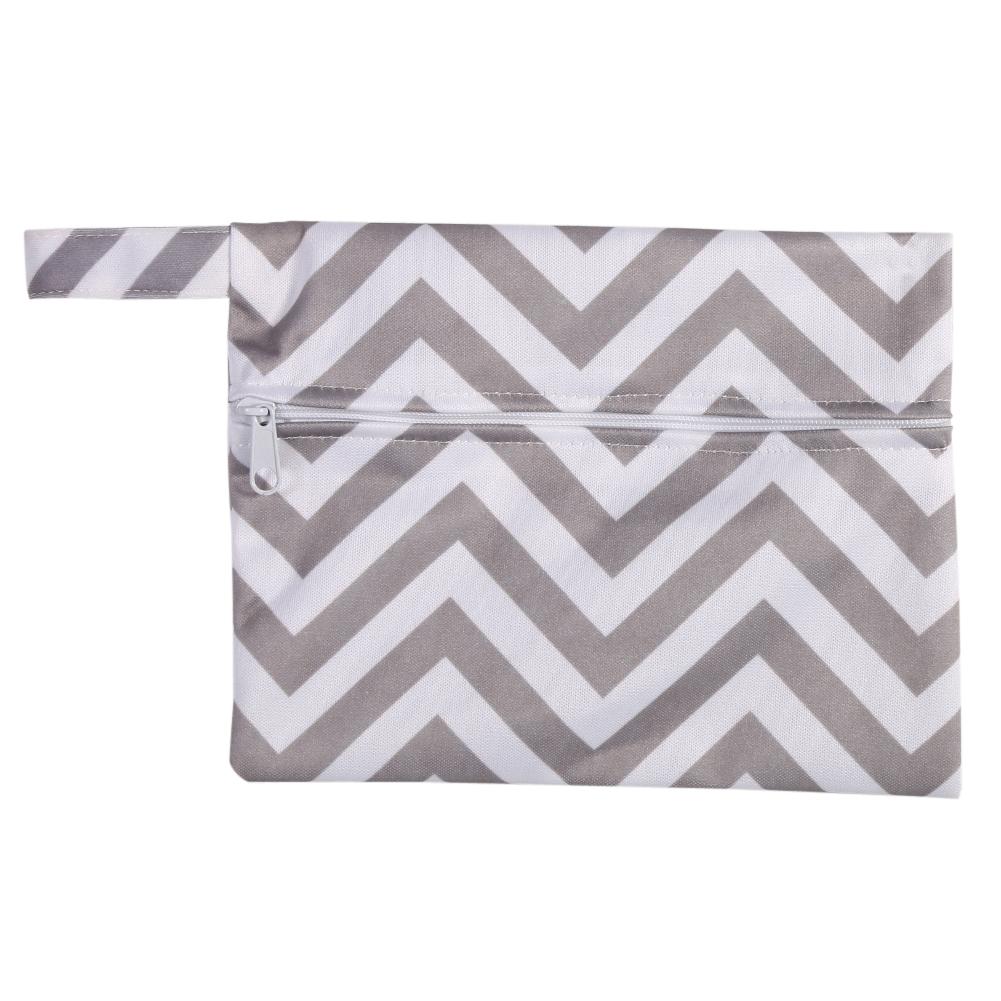 1PC Washable Wet Bag Pouch For Reusable Mama Cloth Menstrual Sanitary Maternity Pads 10 Colors