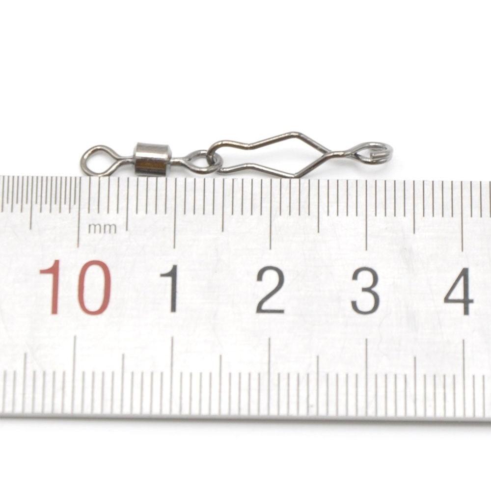 30pcs High Strength Fishing Speed Clips Stainless Steel Lure Hook Connect  Swivel Application
