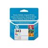 Original HP 343 Ink Cartridge - Cyan, Magenta, Yellow - C8766EE