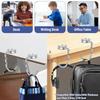 1-3Pcs Foldable Bag Hook Portable Good Load-Bearing Capacity Hanger Handbag Student Desktop Table Bag Side Of The Desk Hanger