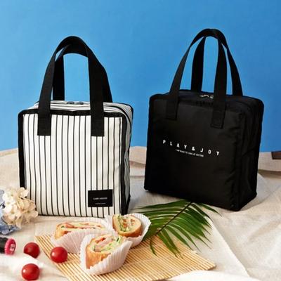 Lunch Bag Office Worker Bring Meals Thermal Pouch Picnic Beverage Snack Fruit Keep Fresh Food Handbags