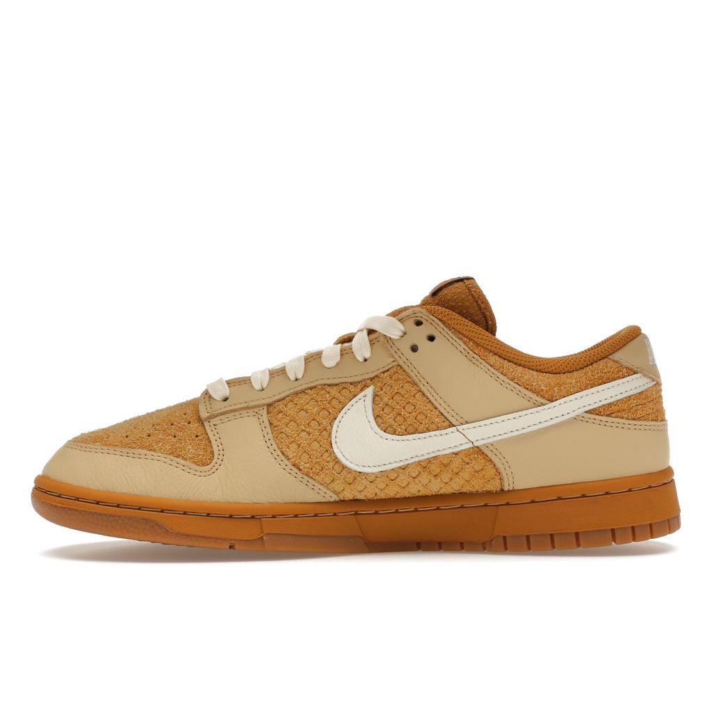 Nike Dunk Low Waffle Wheat Coconut Milk Sesame Black Total Orange Men FZ4041-744