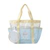 Large Mesh Beach Tote Bag, Family Beach Bag for Toys & Vacation Essentials, Quick Drying Sand-proof Waterproof Storage Pouch